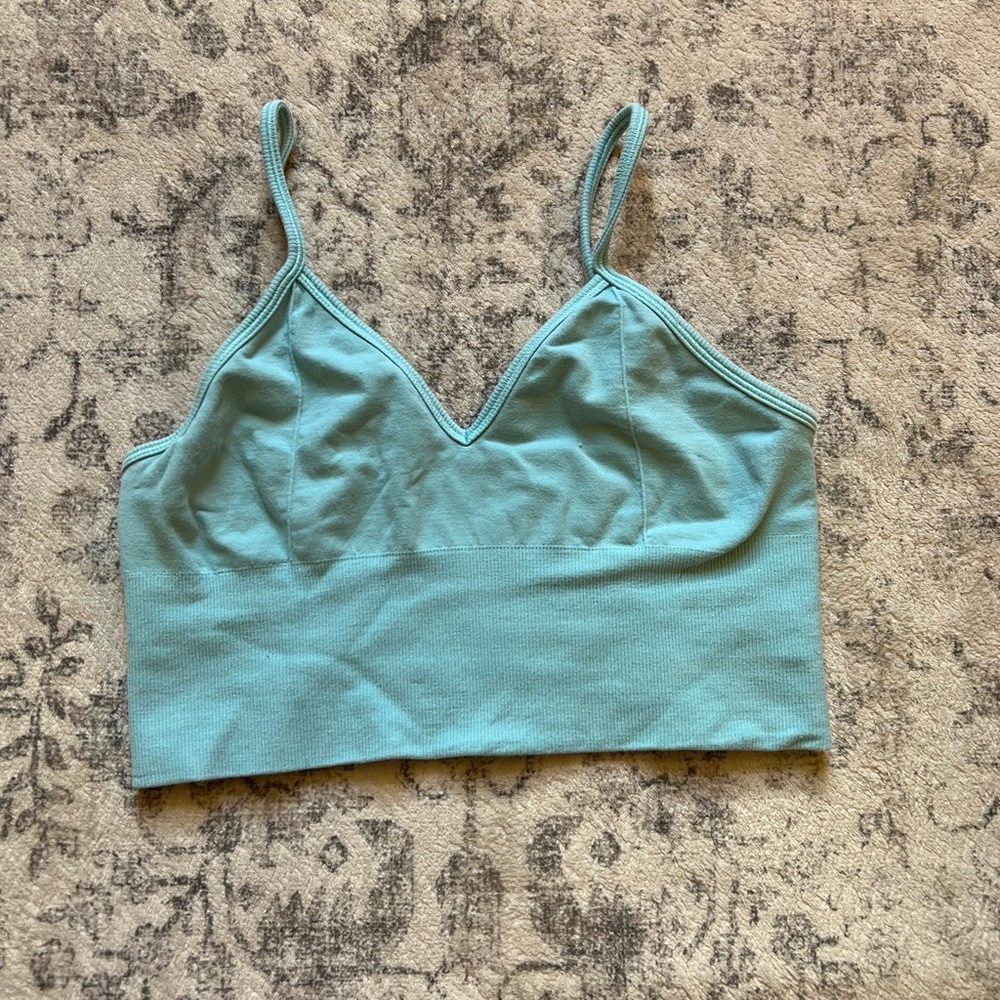 ALO Yoga Teal Tank Top